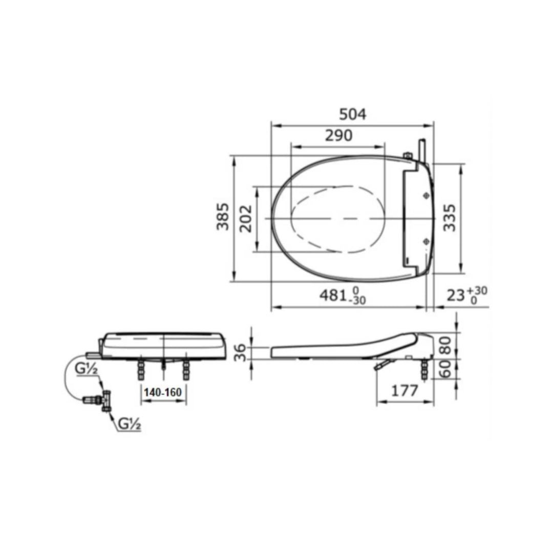 Toto Ecowasher TCW08S Set