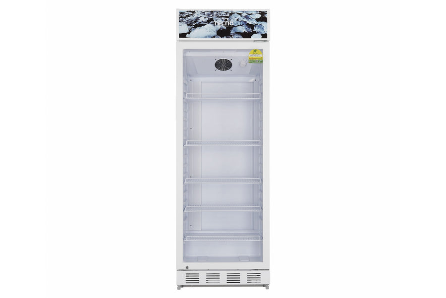 Commercial Cool
Display Chiller — White — 285L, Frost Free, 7 Thermostat Settings; Refrigerator: 0 ~ 10°C