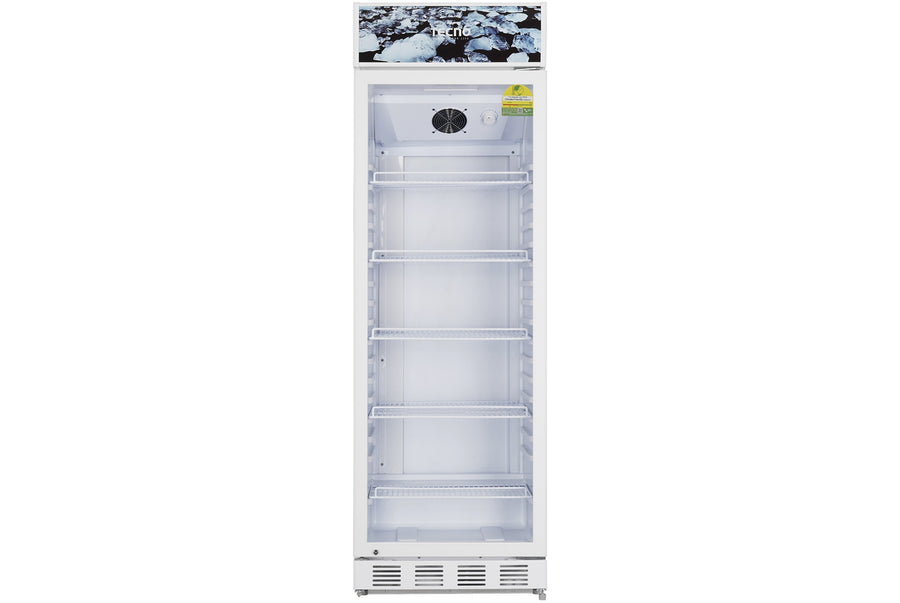 Commercial Cool
Display Chiller — White — 370L, Frost Free, 7 Thermostat Settings; Refrigerator: 0 ~ 10°C