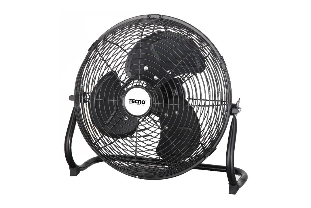 Velocity Fan — Black — 12”, 3 Speed, 50W