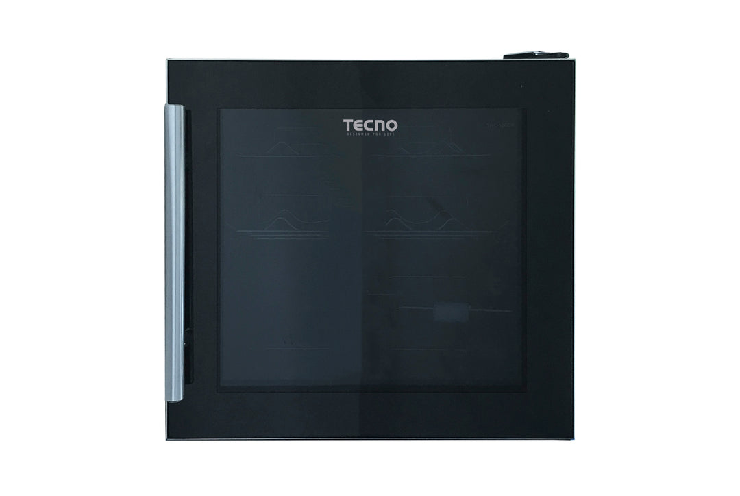 Wine Chiller — Black — 52L, 16 Btls (750ml), 5.5 ~ 19°C; 7 Thermostat Settings