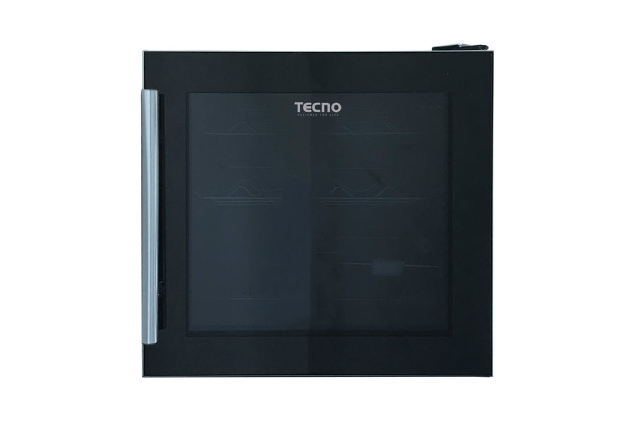 Wine Chiller — Black — 52L, 16 Btls (750ml), 5.5 ~ 19°C; 7 Thermostat Settings