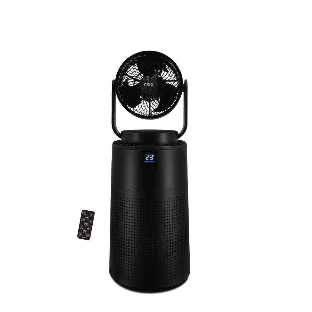 NNIO Twopro 2-In-1 9" BLDC Motor 3D Osc Air Circulator