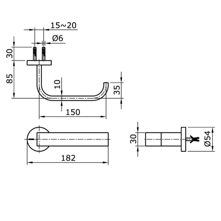 TOTO Toilet Paper Holder TX703AJ