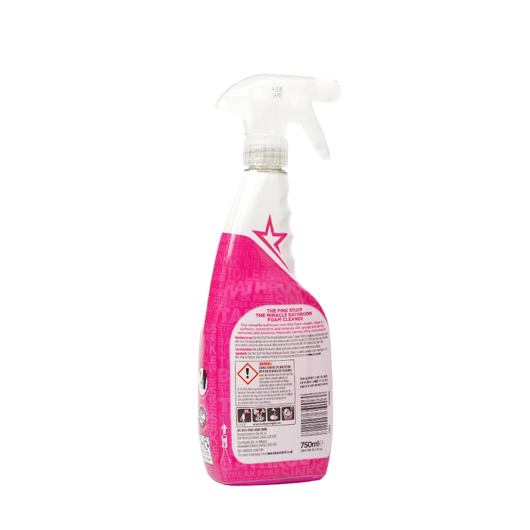 The Pink Stuff The Miracle Bathroom Foam Cleaner