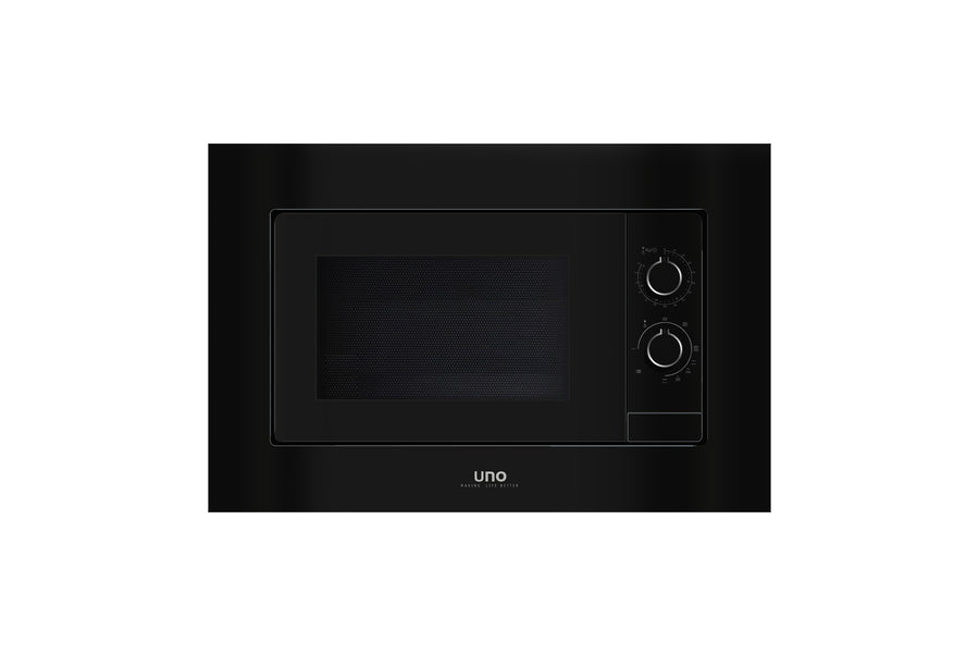 Built-In Microwave Oven — Stainless Steel/ Full Black — 20L, 700W Microwave, 800W Grill, 13Amp