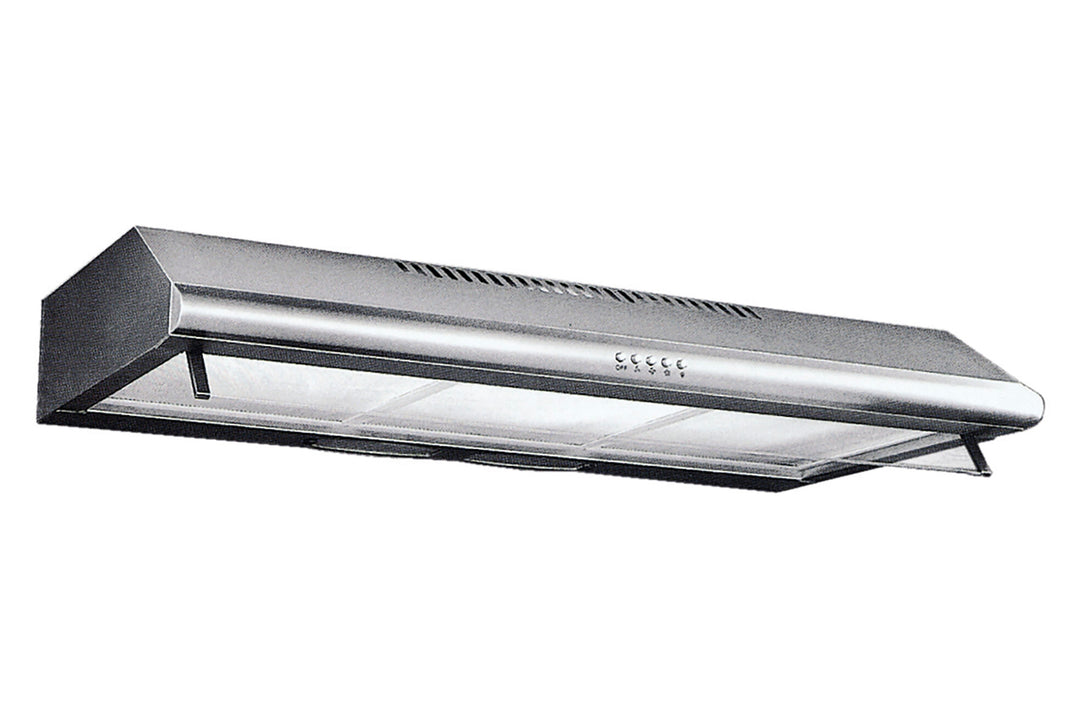 Slim Line Hood — Stainless Steel — 90cm, Twin Motor, 520m³/hr