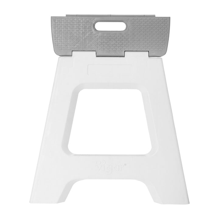 Vigar Compact Grey Foldable Stool