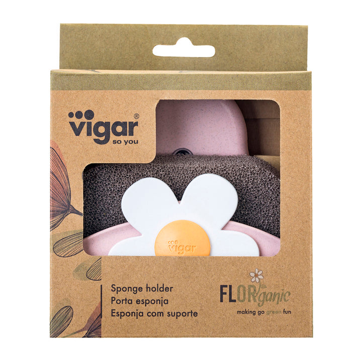 Vigar Florganic Suction Holder + Sponge