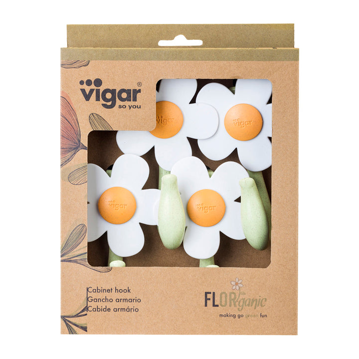 Vigar Florganic Cabinet Hook 4pc