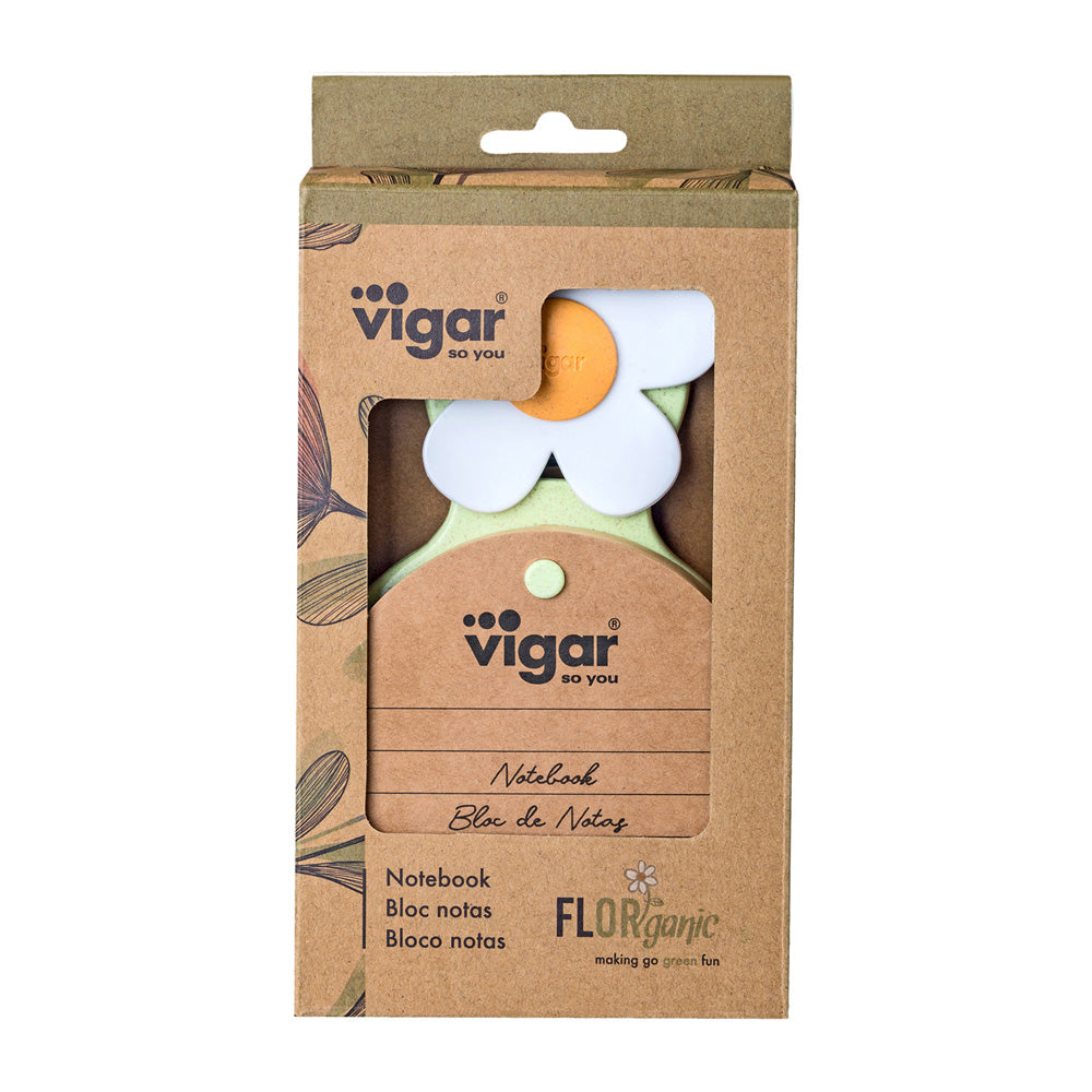 Vigar Flower Power Notebook With Suction