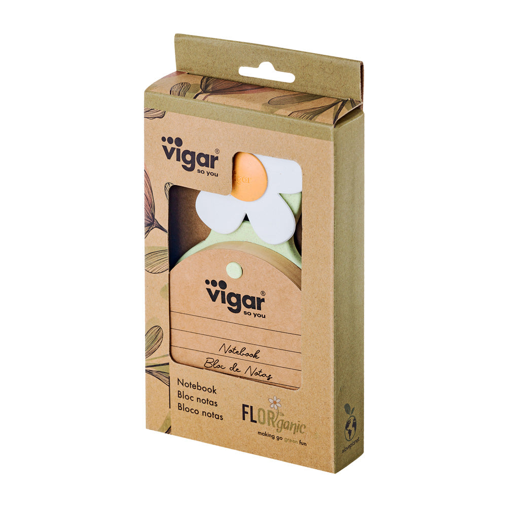 Vigar Flower Power Notebook With Suction