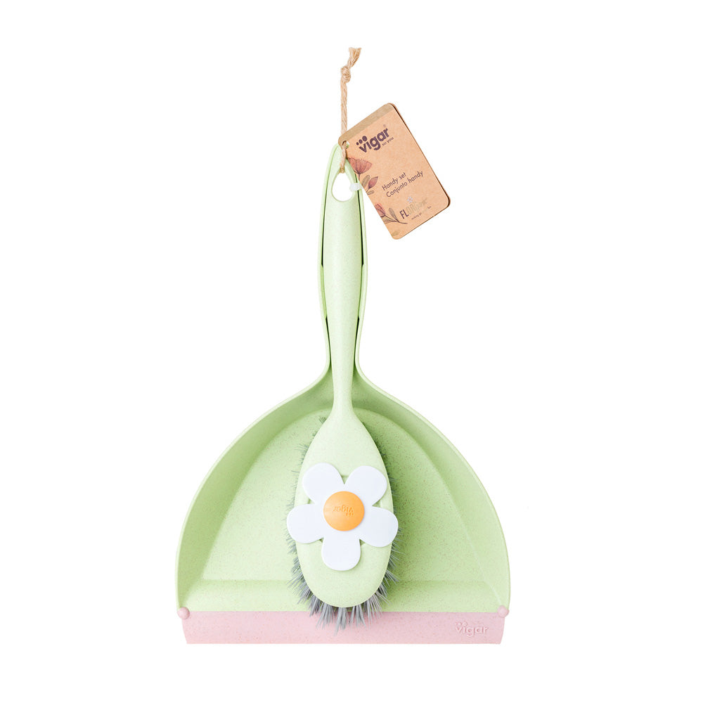 Vigar Florganic Dustpan & Brush