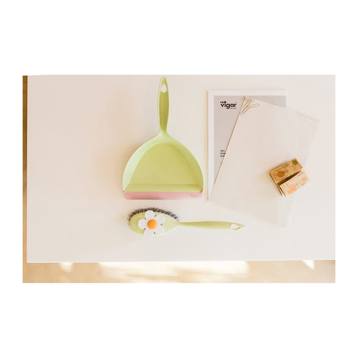 Vigar Florganic Dustpan & Brush