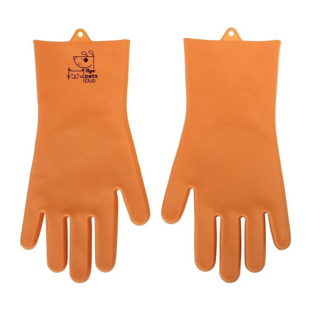 Vigar Pets Club Dog Washing Gloves