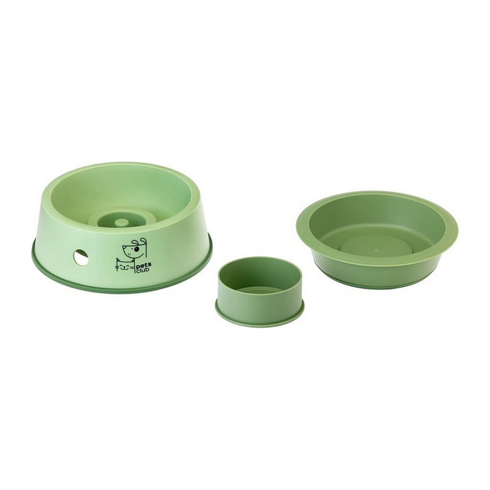 Vigar Pets Club 3 In 1 Feeder Bowl