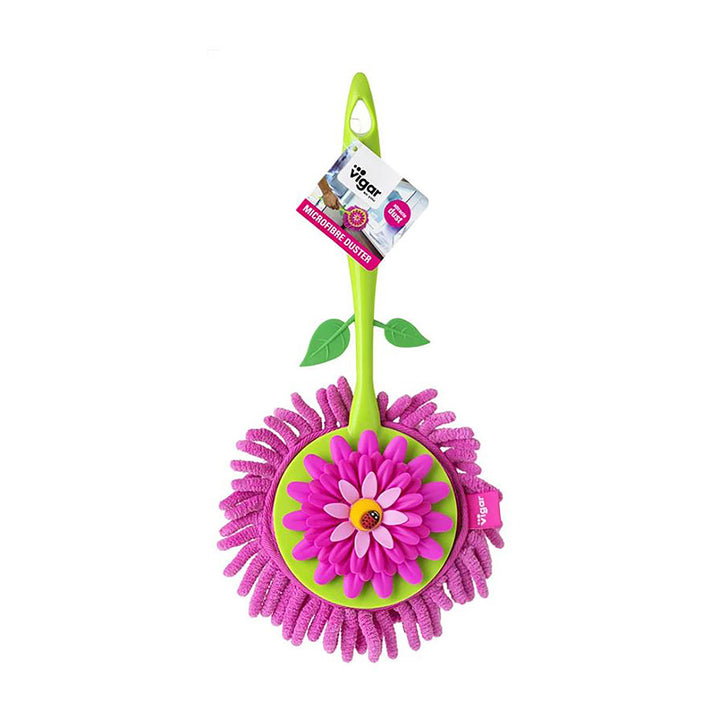 Vigar Flower Power Round Microfibre Duster