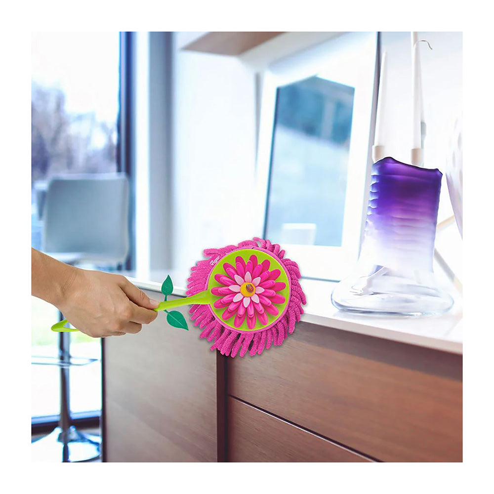 Vigar Flower Power Round Microfibre Duster