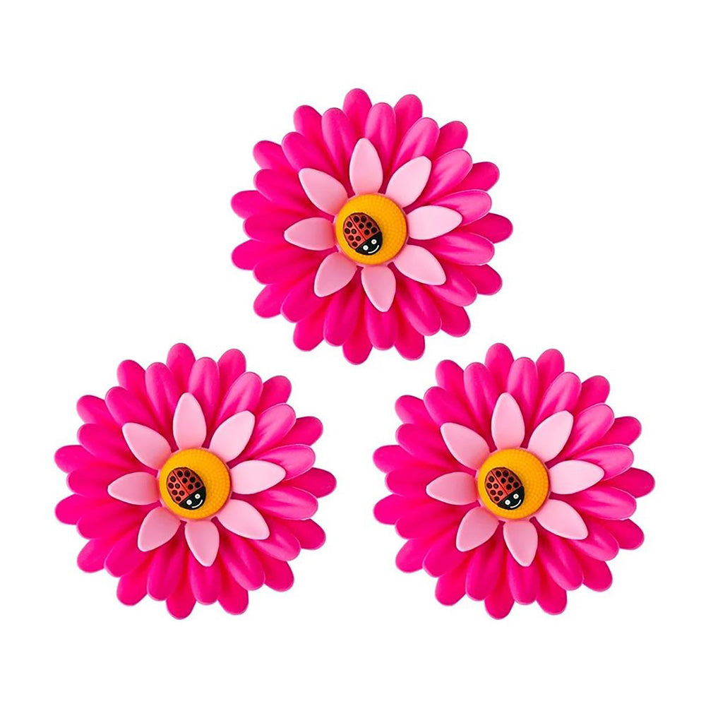 Vigar Flower Power Pink Magnet 3pc