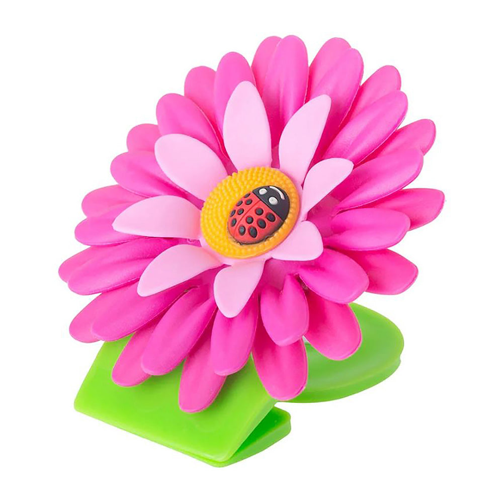 Vigar Flower Power Pink Magnet Clip 3pc