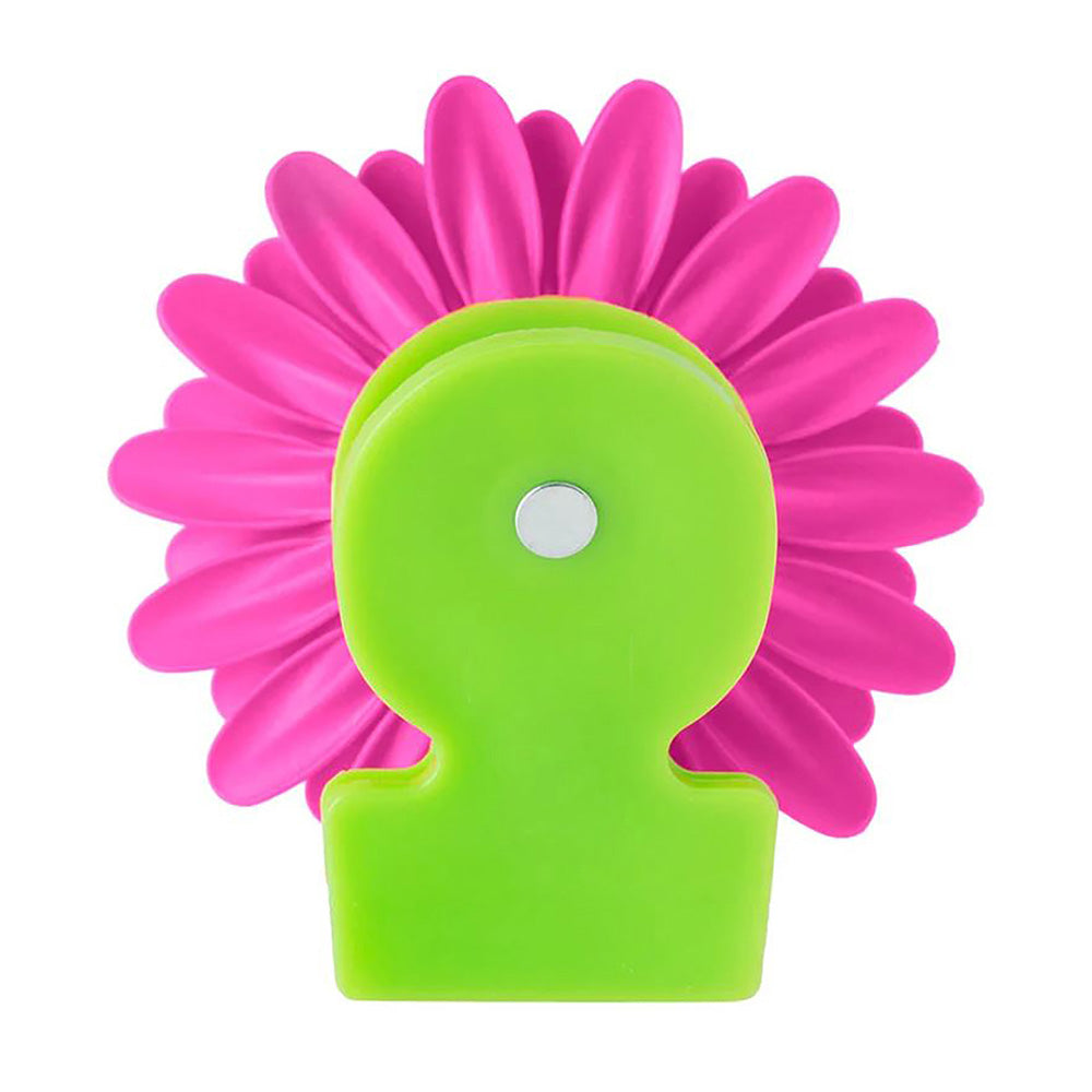 Vigar Flower Power Pink Magnet Clip 3pc