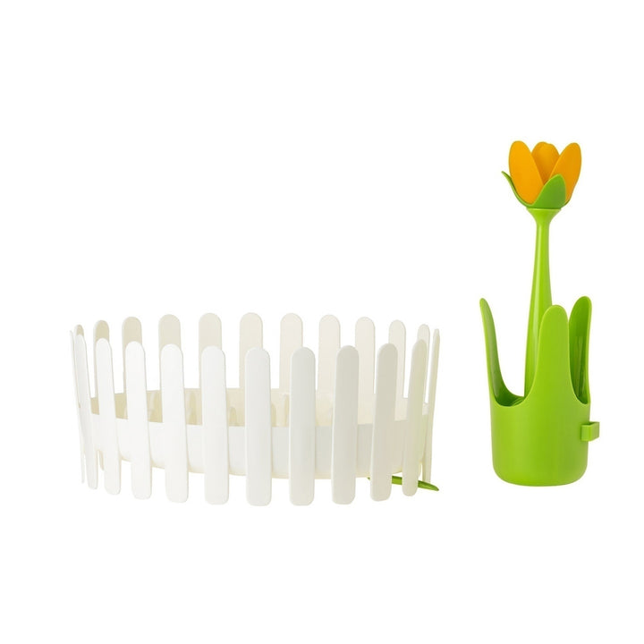 Vigar Flower Power Dish & Cutlery Drainer Set