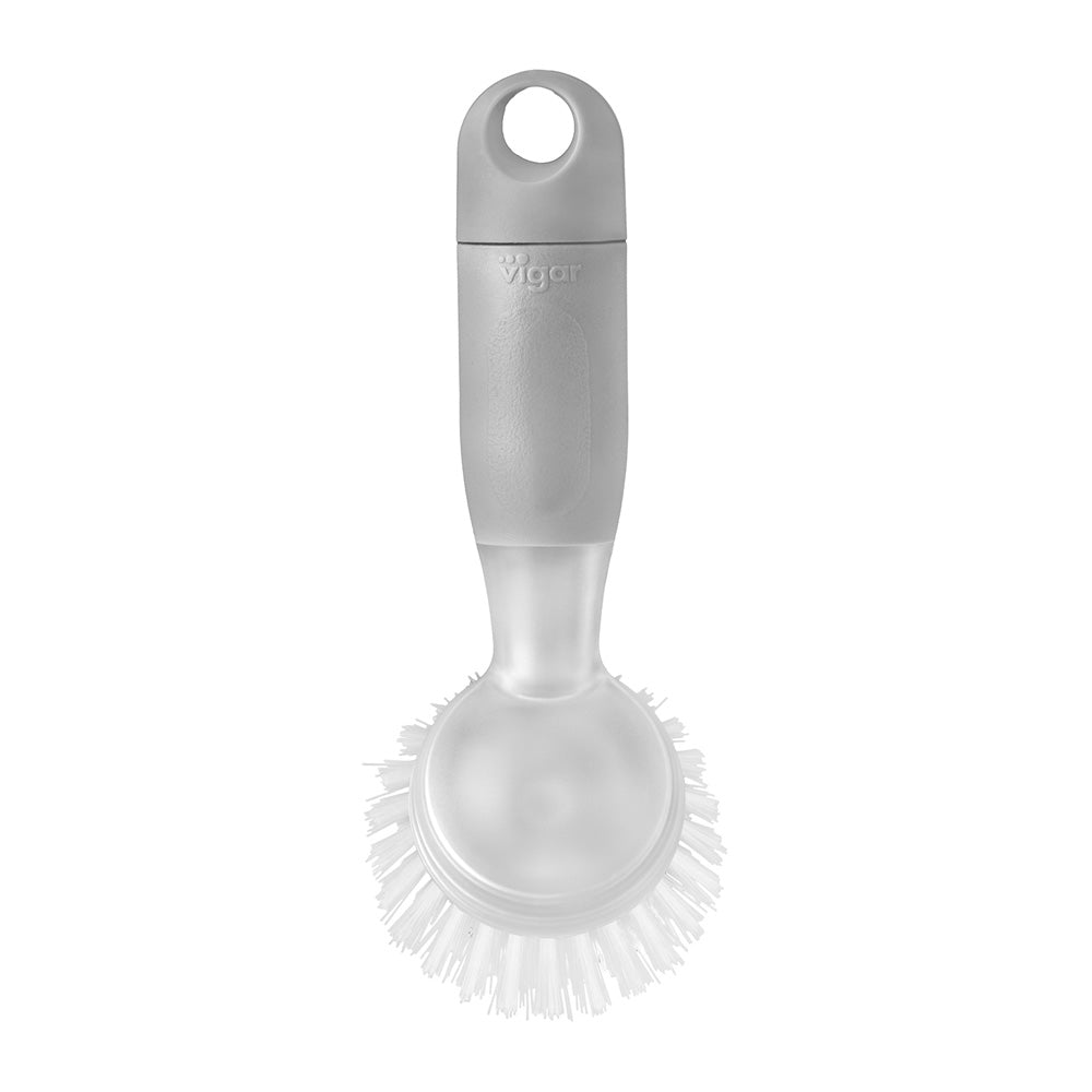 Vigar Rengo Soap Dispensing Grey Dish Brush