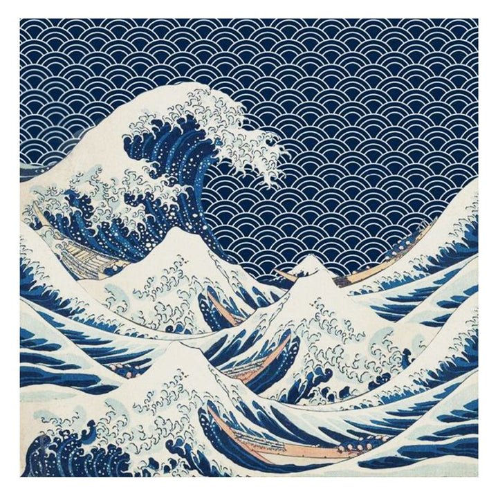 Rapee Wave Digital Print Chenielle Cushion Cover