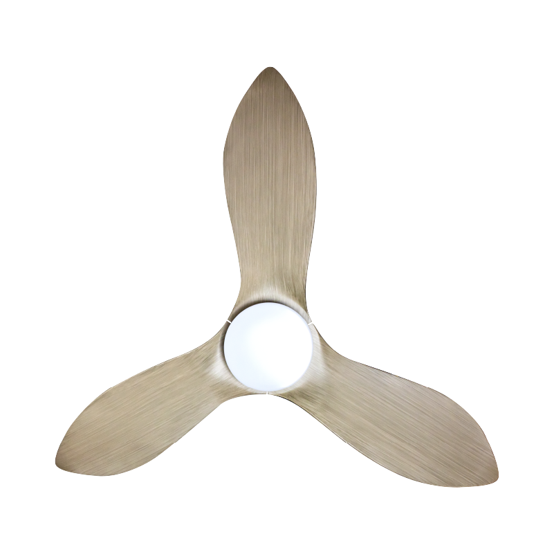 Mistral Ceiling Fan-36",64W (DC 40W,L 24W) Space36-WD/GY Wood/Grey