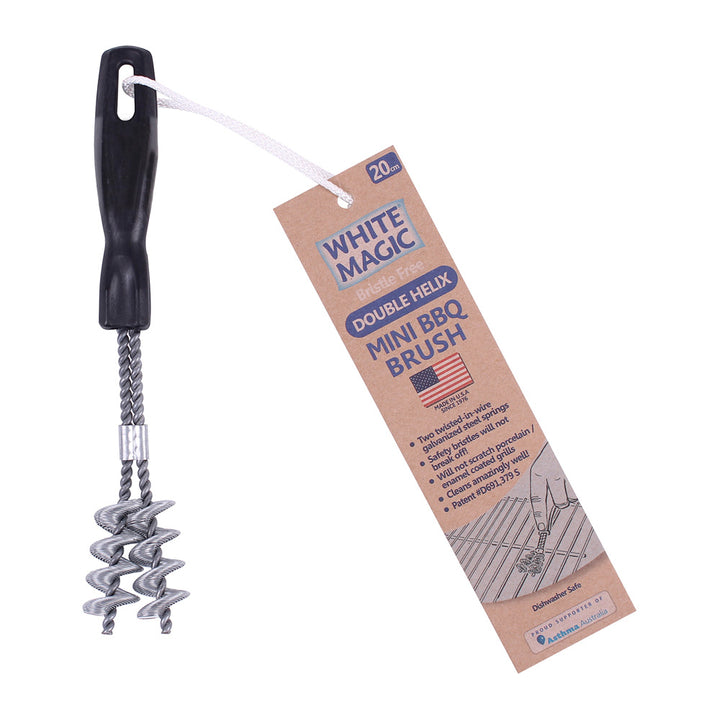 White Magic Double Helix Barbecue Brush