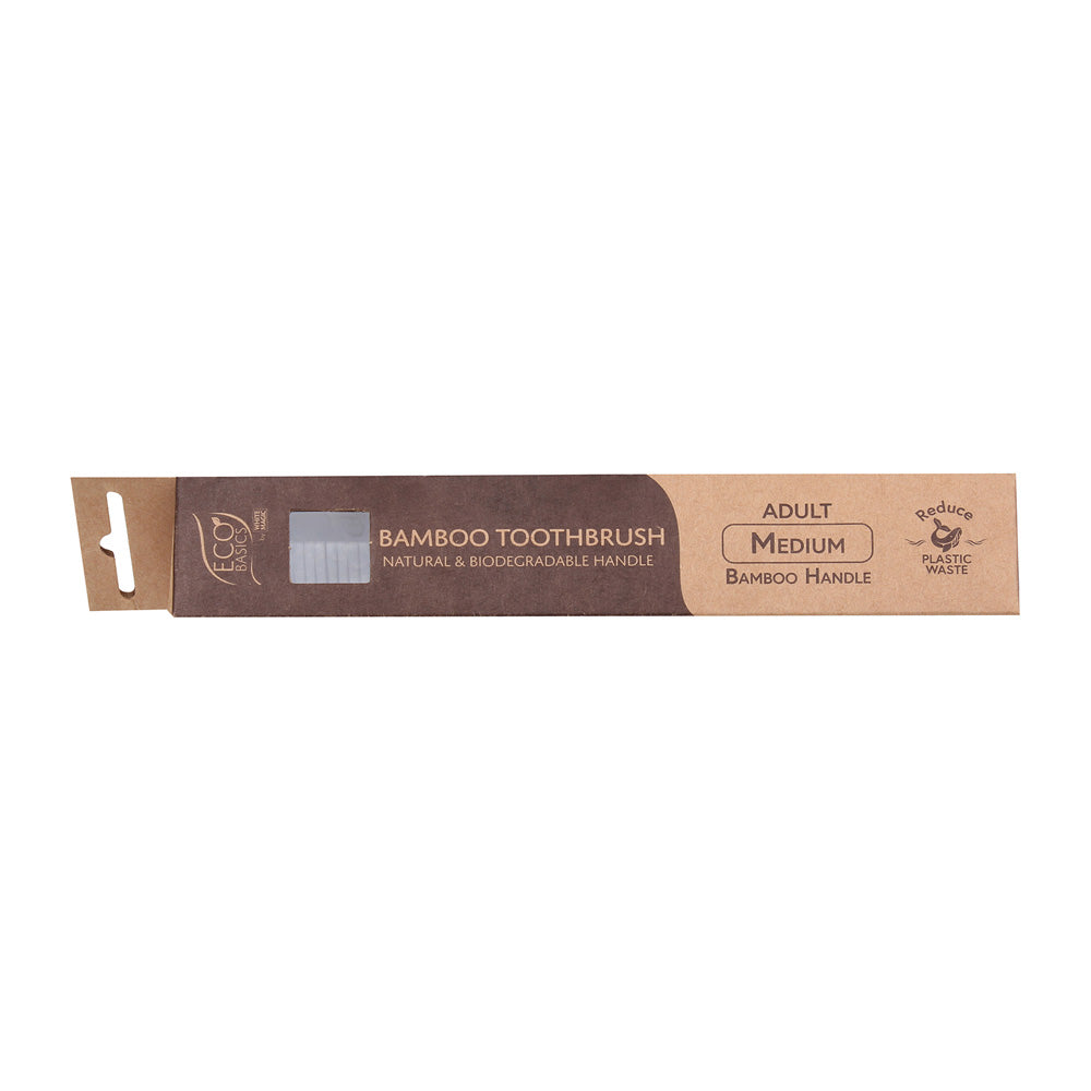 White Magic Eco Basics Bamboo Toothbrush