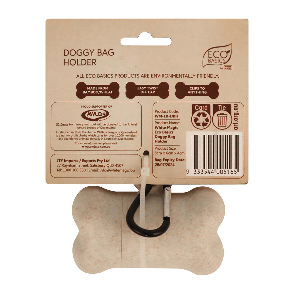 White Magic Eco Basics Doggy Bag Holder