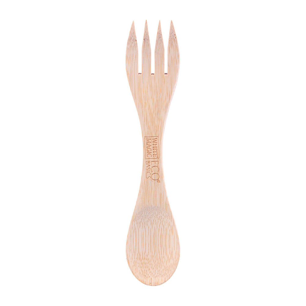 White Magic Eco Basics Reusable Bamboo Spork