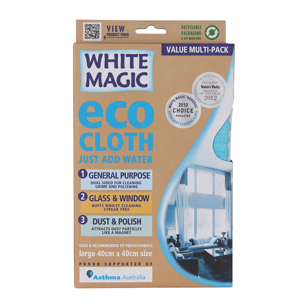 White Magic Eco Cloth Household Value Pack