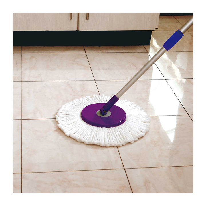 White Magic Spin Mop Hand Press Extension