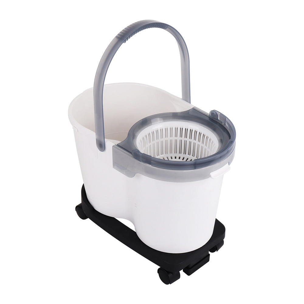 White Magic Spin Mop Trolley