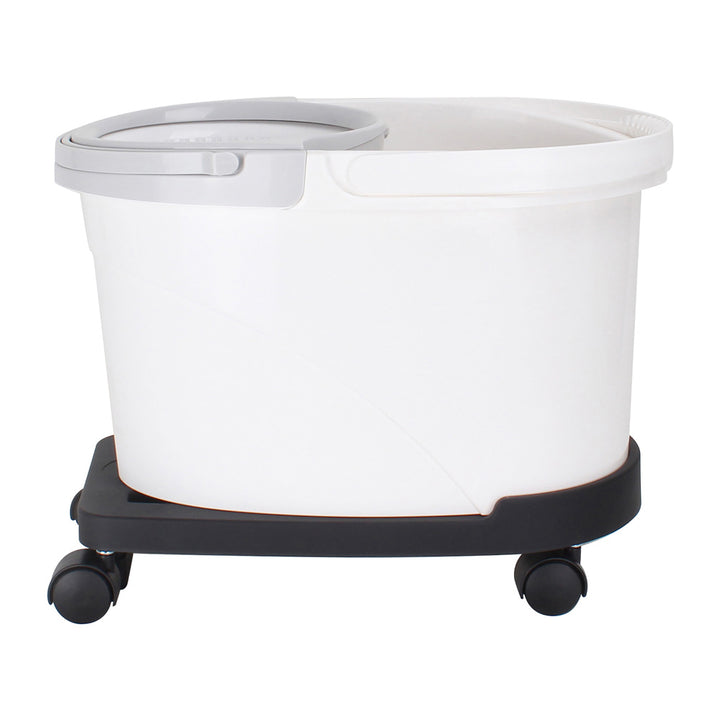 White Magic Spin Mop Trolley