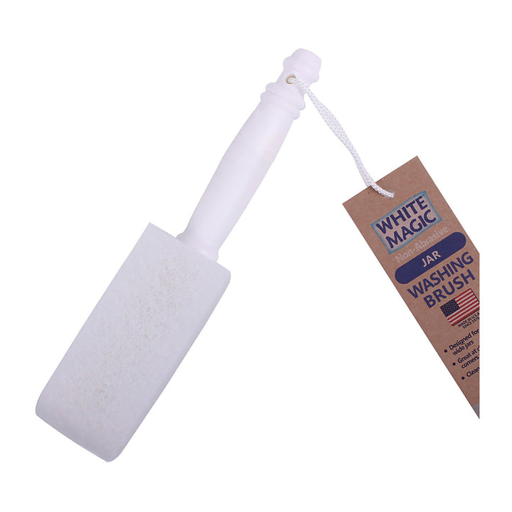 White Magic Jar Washing Brush