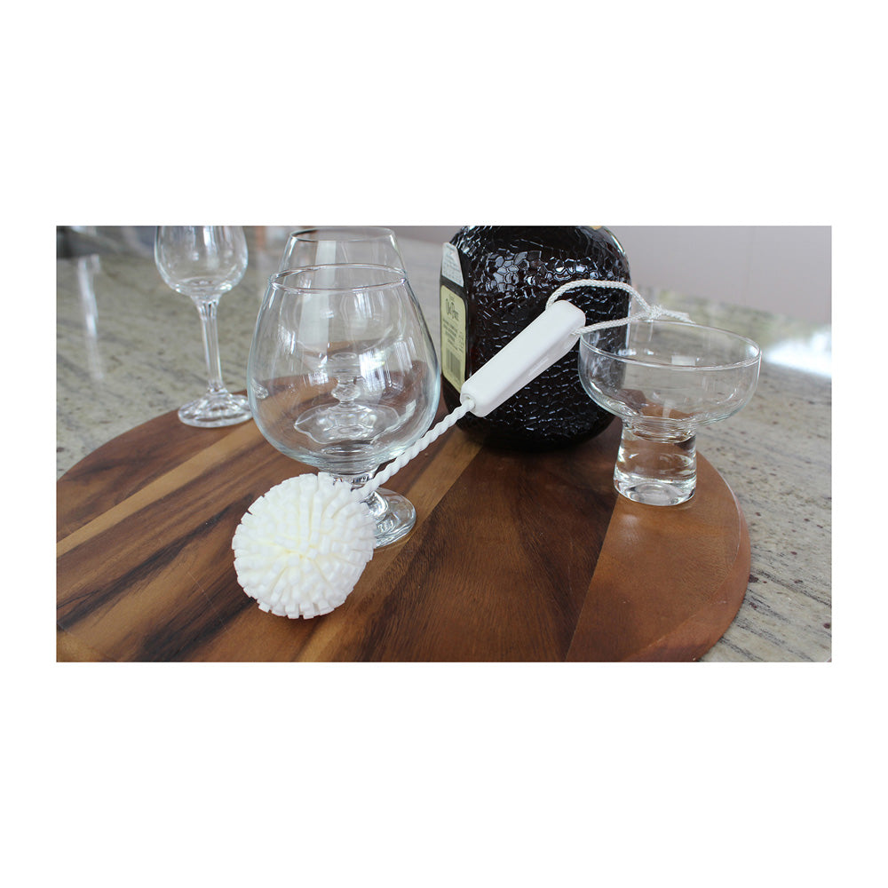 White Magic Goblet & Brandy Washing Brush