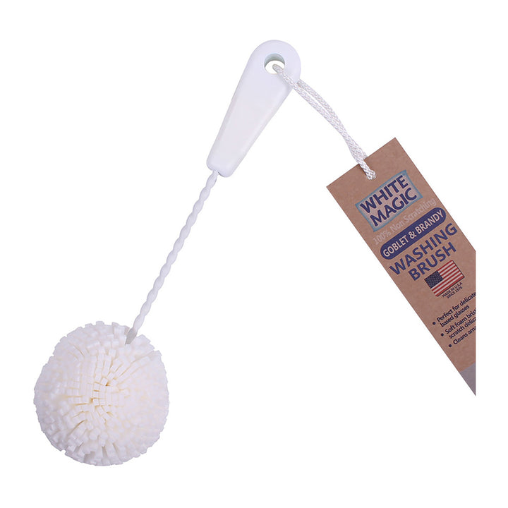 White Magic Goblet & Brandy Washing Brush