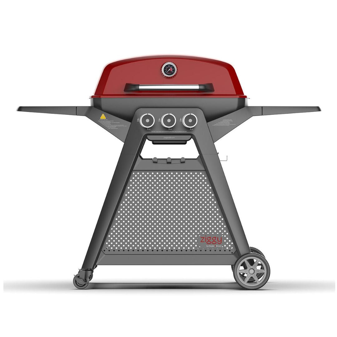 Ziegler & Brown Ziggy Elite 3B Gas Grill With Cart