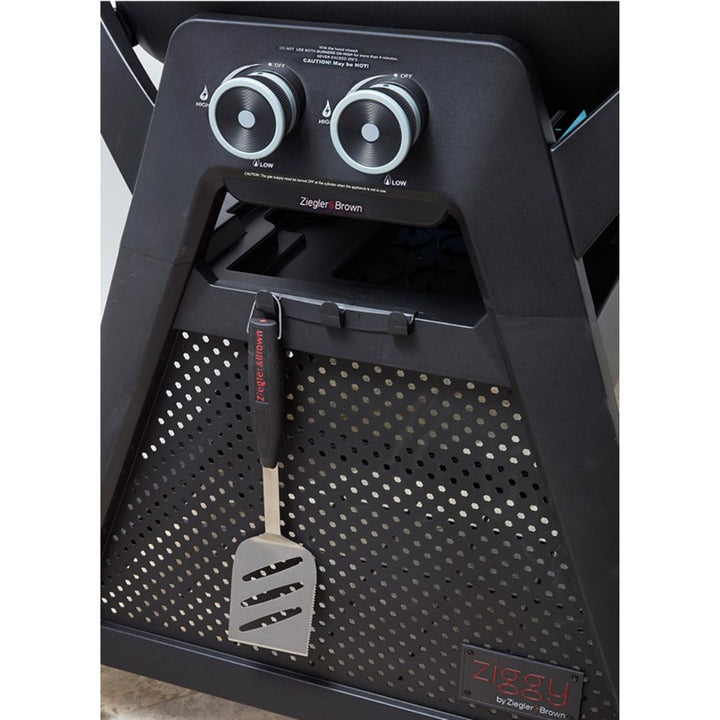 Ziegler & Brown Ziggy Elite 2B BBQ Gas Grill Grey