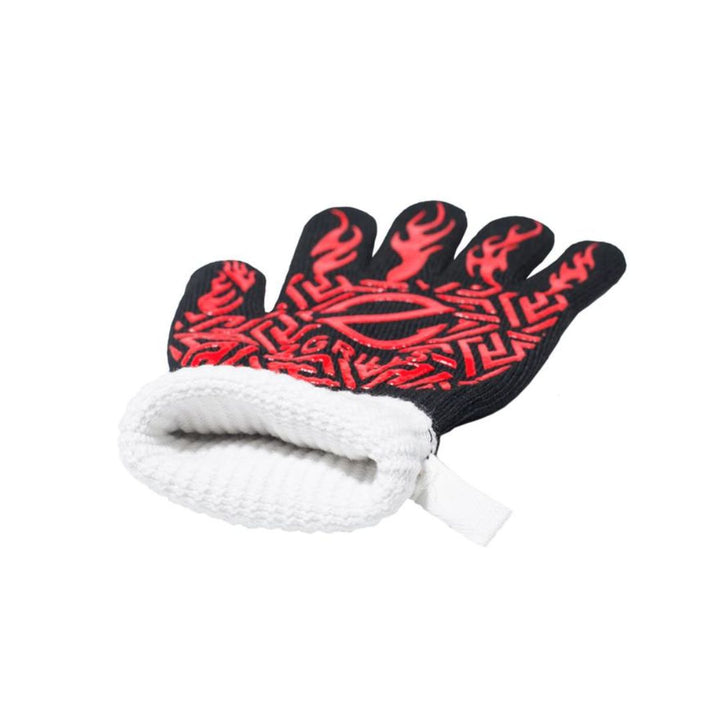 ZGrills Heat Resistant Bbq Gloves-Red