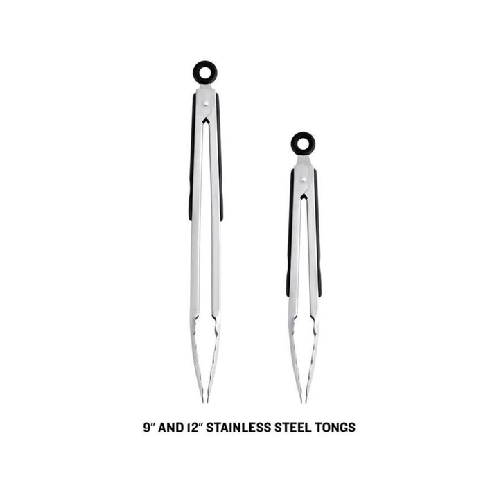 ZGrills Stainless Steel Tongs 9″ and 12″