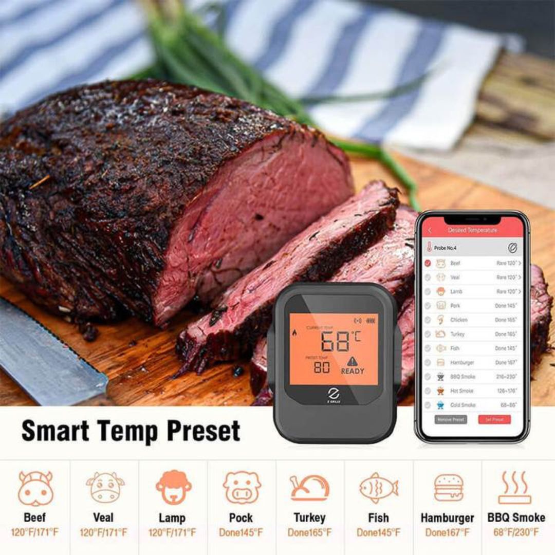 ZGrills Smart Wireless BBQ Thermometer