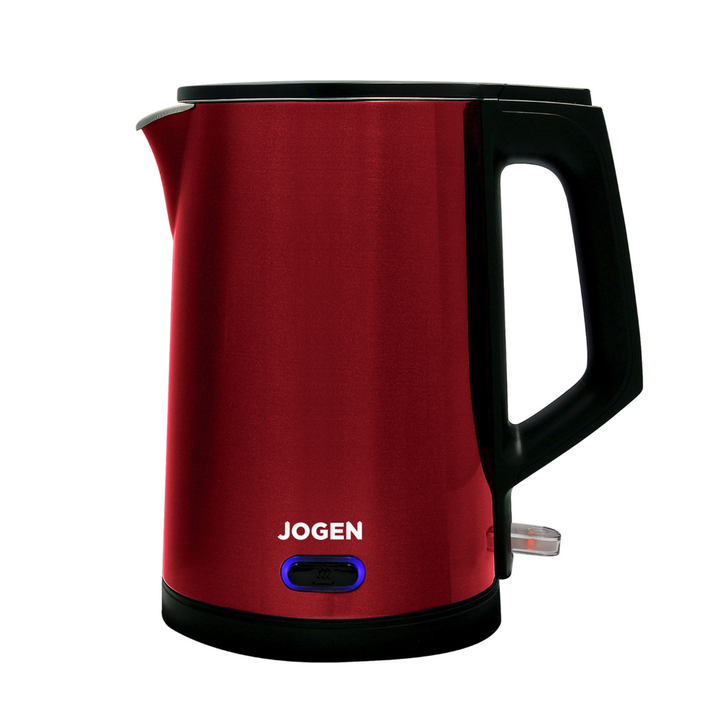 JOGEN KE 4211 Stainless Steel Kettle 1.7L 2200W Keep Warm (Red)
