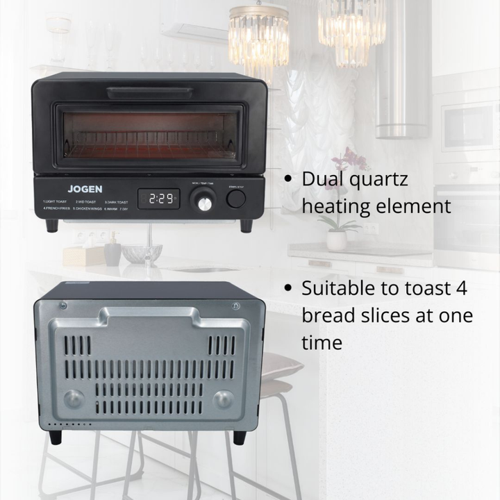 JOGEN EO 2214 9L Digital Oven Toaster 1000W - image 3