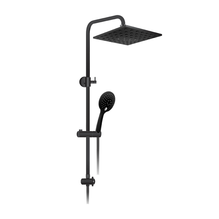Mistral Shower Heater DC Pump MSH88MBK Black, With Black Rain Shower - image 3