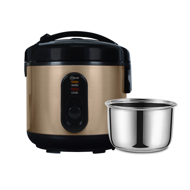 Mayer 1.0L Rice Cooker w/ Stainless Steel Pot