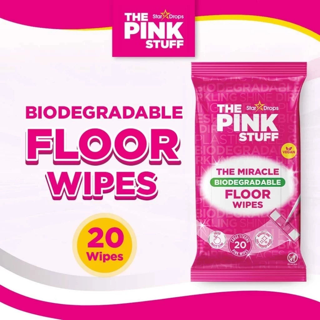 The Pink Stuff Floor Wipes